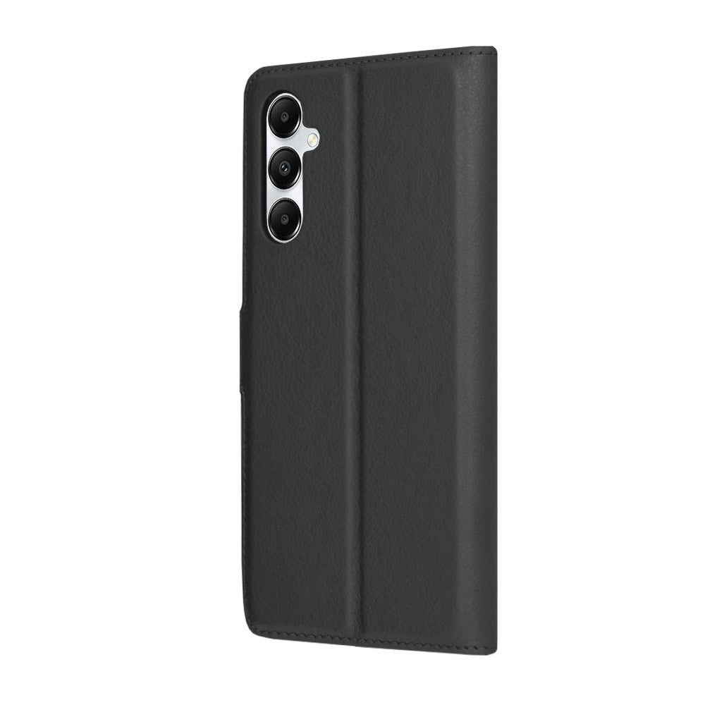 Case for Samsung Galaxy A05s A057, Techsuit, Leather Folio, Black