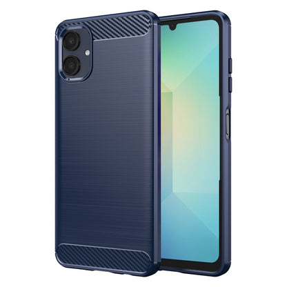 Case for Samsung Galaxy A06 A065, Techsuit, Carbon, Blue