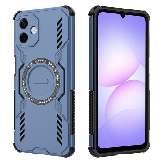 MagSafe Case for Samsung Galaxy A07 4G A075, Techsuit, ArmorMag, Blue