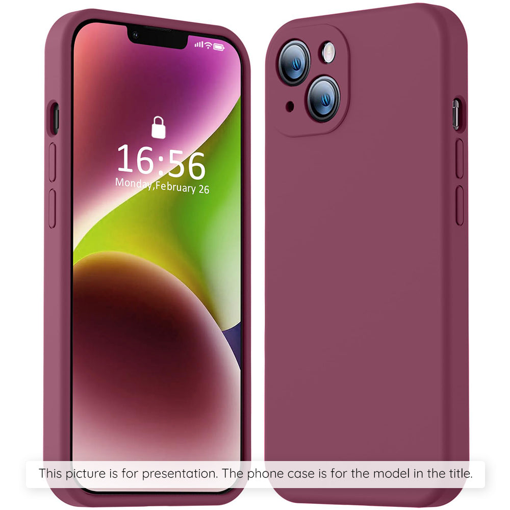 Case for Samsung Galaxy A07 4G A075, Techsuit, SoftFlex, Burgundy