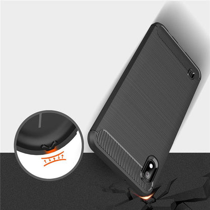 Case for Samsung Galaxy A10 A105 / M10 M105, Techsuit, Carbon, Black