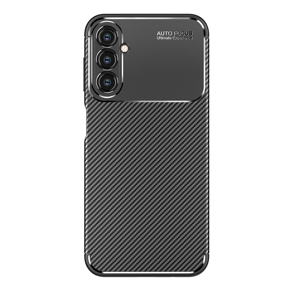 Case for Samsung Galaxy A14 A145 / A14 5G A146, Techsuit, CarbonFiber, Black