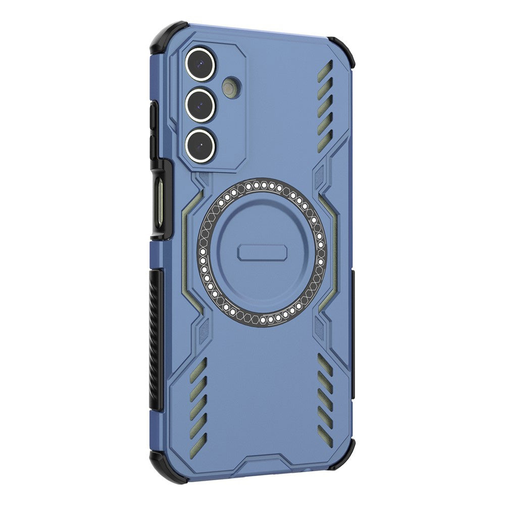 MagSafe Case for Samsung Galaxy A15 5G A156 / A15 A155, Techsuit, ArmorMag, Blue