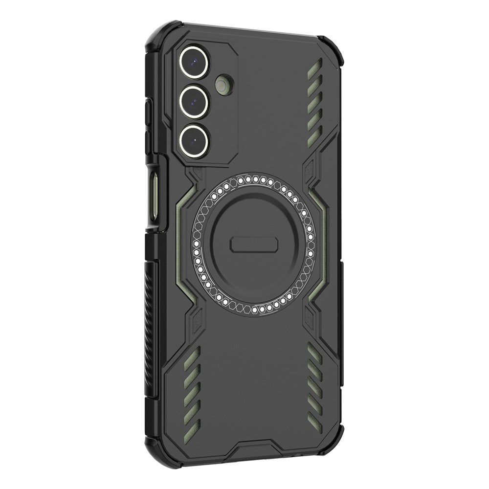 MagSafe Case for Samsung Galaxy A15 5G A156 / A15 A155, Techsuit, ArmorMag, Black