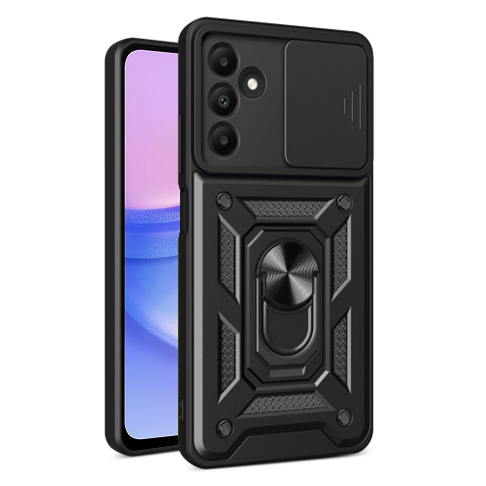 Case for Samsung Galaxy A15 5G A156 / A15 A155, Techsuit, CamShield, Black