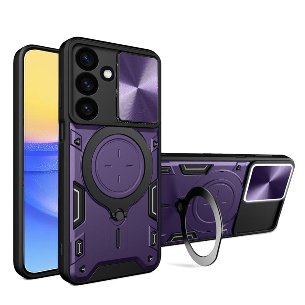 Case for Samsung Galaxy A16 5G A166 / A16 4G A165, Techsuit, CamGuard Pro, Purple
