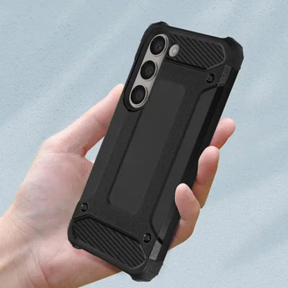 Case for Samsung Galaxy A16 5G A166 / A16 4G A165, Techsuit, Hybrid Armor, Black