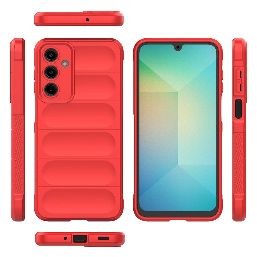 Case for Samsung Galaxy A16 5G A166 / A16 4G A165, Techsuit, Magic Shield, Red
