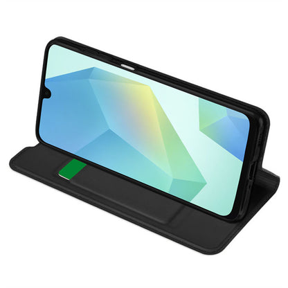 Case for Samsung Galaxy A16 5G A166 / A16 4G A165, Techsuit, Magskin Book, Black
