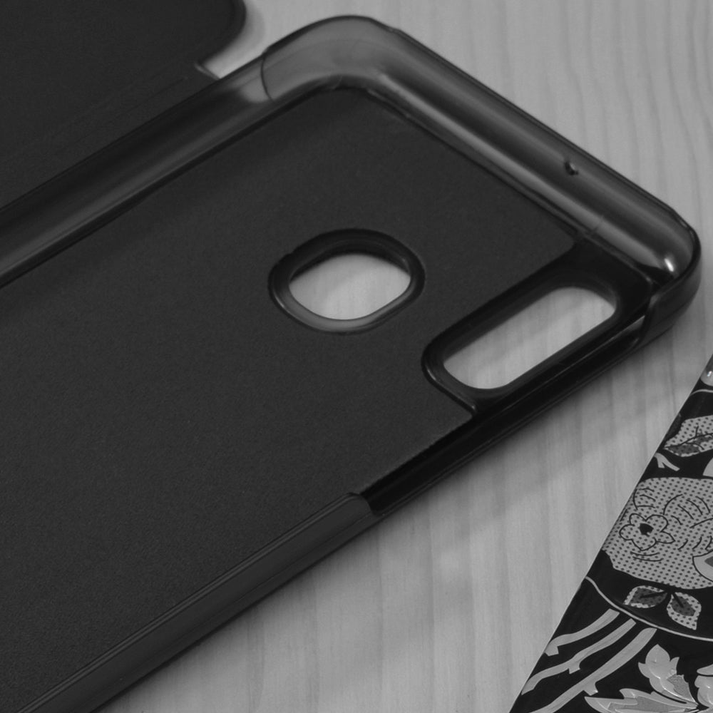 Case for Samsung Galaxy A20e A202, Techsuit, eFold, Black