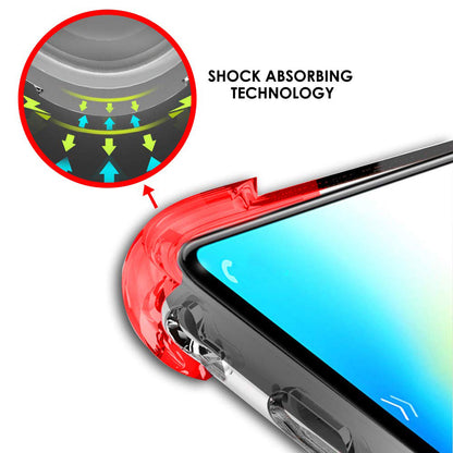 Case for Samsung Galaxy A21s A217, Techsuit, Shockproof Clear, Transparent