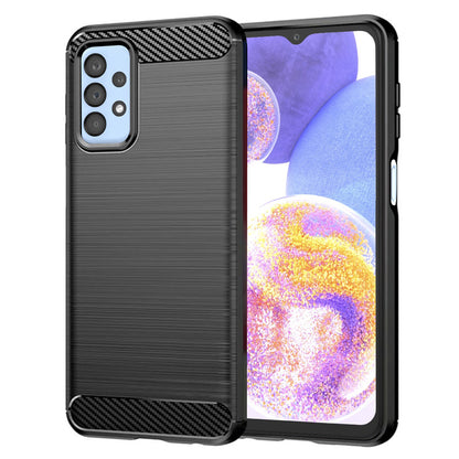 Case for Samsung Galaxy A23 5G A236 / A23 A235, Techsuit, Carbon, Black
