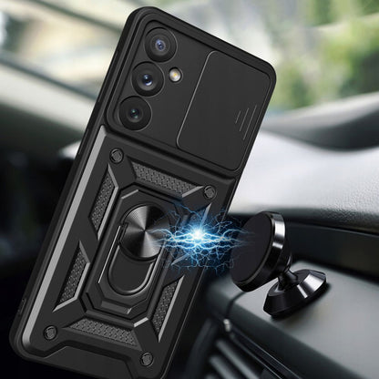 Case for Samsung Galaxy A24 4G A245, Techsuit, CamShield, Black