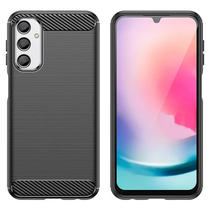 Case for Samsung Galaxy A25 A256, Techsuit, Carbon, Black