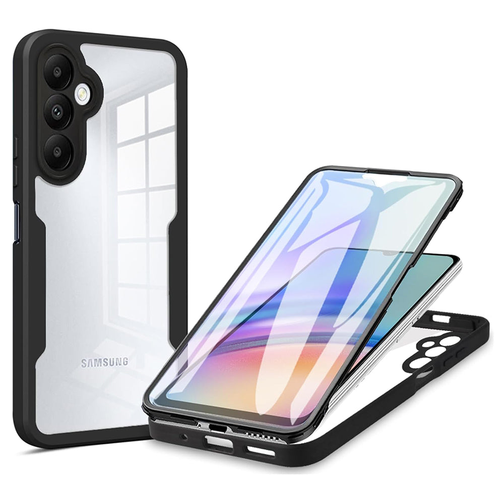 Case for Samsung Galaxy A25 A256, Techsuit, ColorVerse 360, Black