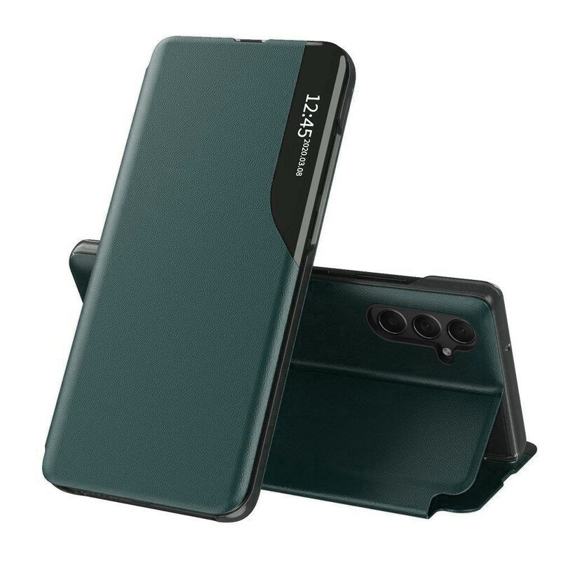 Case for Samsung Galaxy A25 A256, Techsuit, eFold, Green