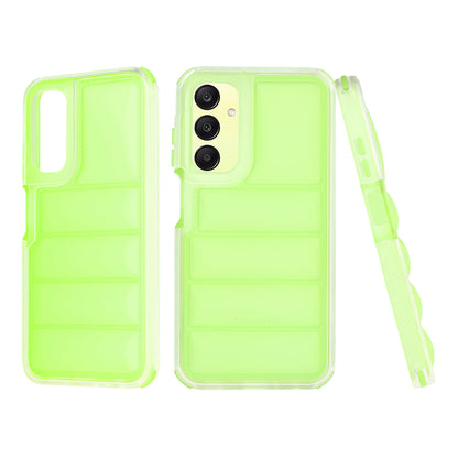 Case for Samsung Galaxy A25 A256, Techsuit, Wave Shield, Green