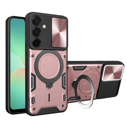 Case for Samsung Galaxy A26 A266, Techsuit, CamGuard Pro, Rose Gold