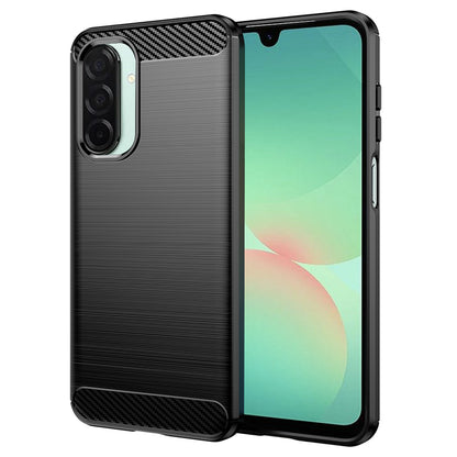 Case for Samsung Galaxy A26 A266, Techsuit, Carbon, Black