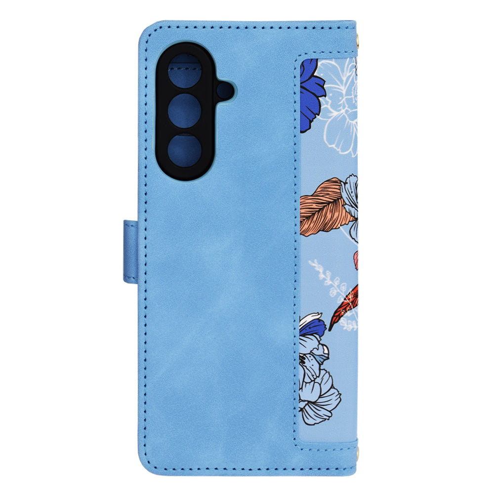 Case for Samsung Galaxy A26 A266, Techsuit, FlipCraft, Blue