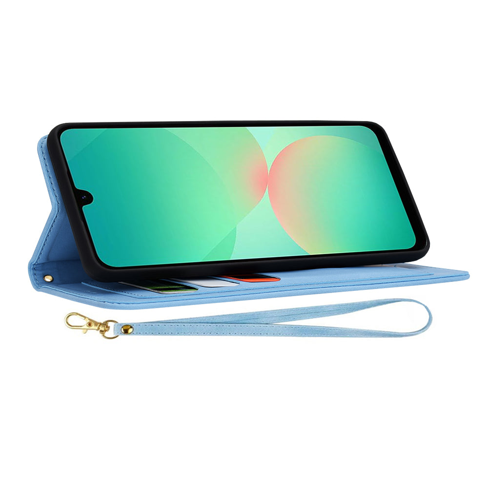 Case for Samsung Galaxy A26 A266, Techsuit, FlipCraft, Blue