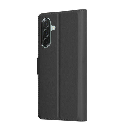 Case for Samsung Galaxy A26 A266, Techsuit, Leather Folio, Black