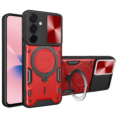 Case for Samsung Galaxy A27 5G, Techsuit, CamGuard Pro, Red
