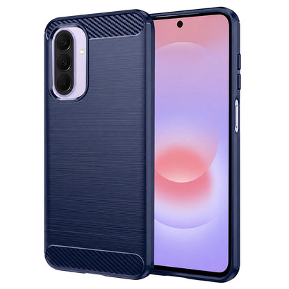 Case for Samsung Galaxy A27 5G, Techsuit, Carbon, Blue