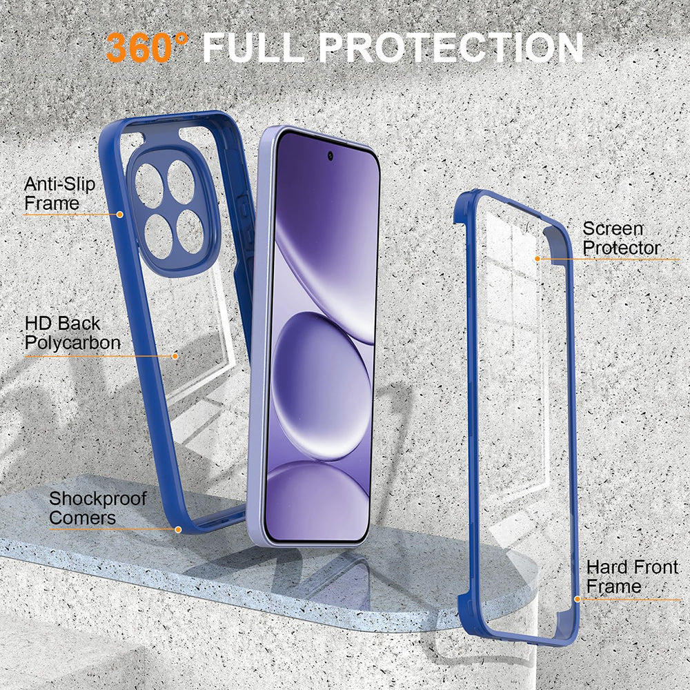 Case for Samsung Galaxy A27 5G, Techsuit, ColorVerse 360, Blue