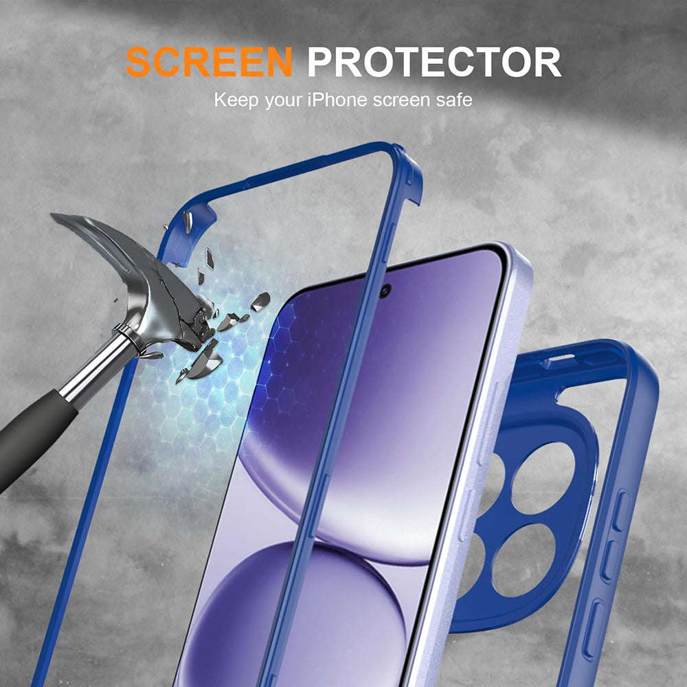 Case for Samsung Galaxy A27 5G, Techsuit, ColorVerse 360, Blue