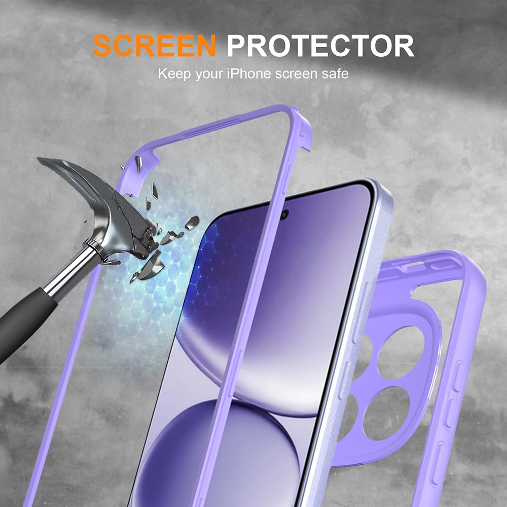 Case for Samsung Galaxy A27 5G, Techsuit, ColorVerse 360, Purple