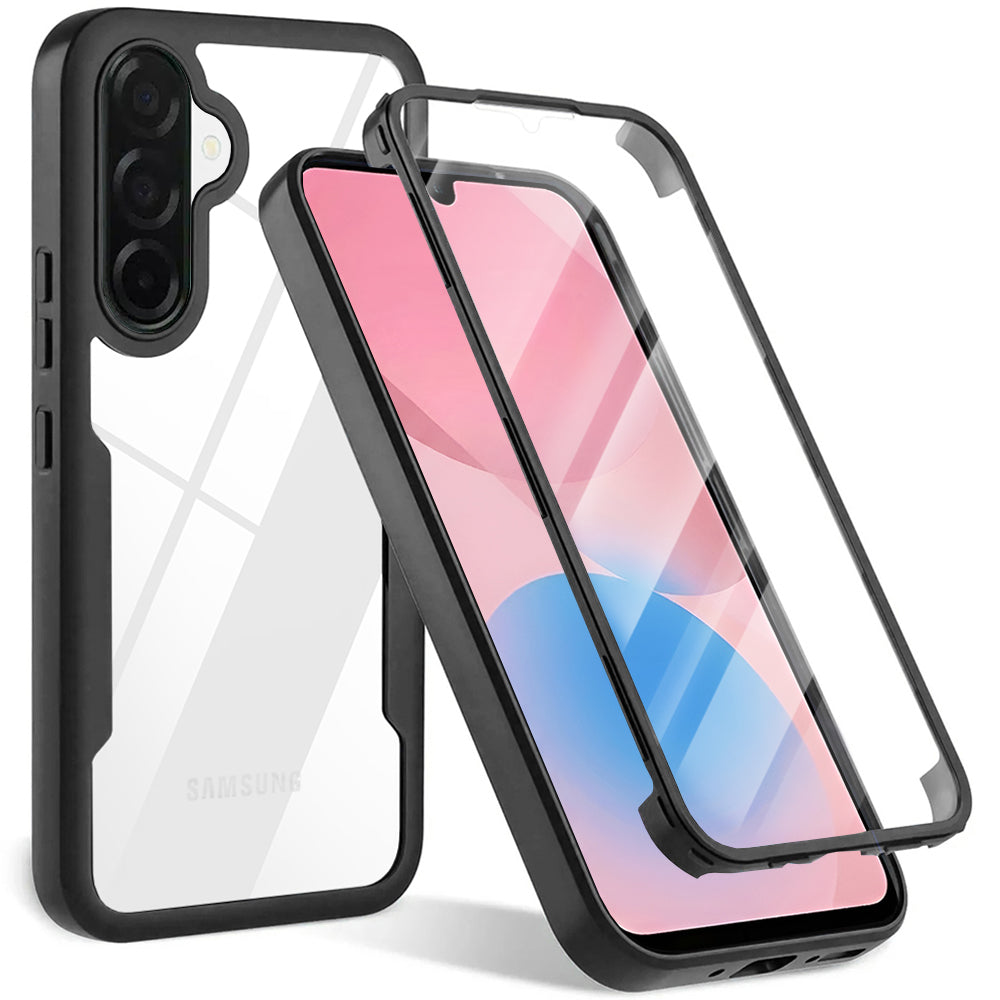 Case for Samsung Galaxy A27 5G, Techsuit, ColorVerse 360, Black