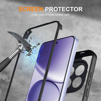 Case for Samsung Galaxy A27 5G, Techsuit, ColorVerse 360, Black
