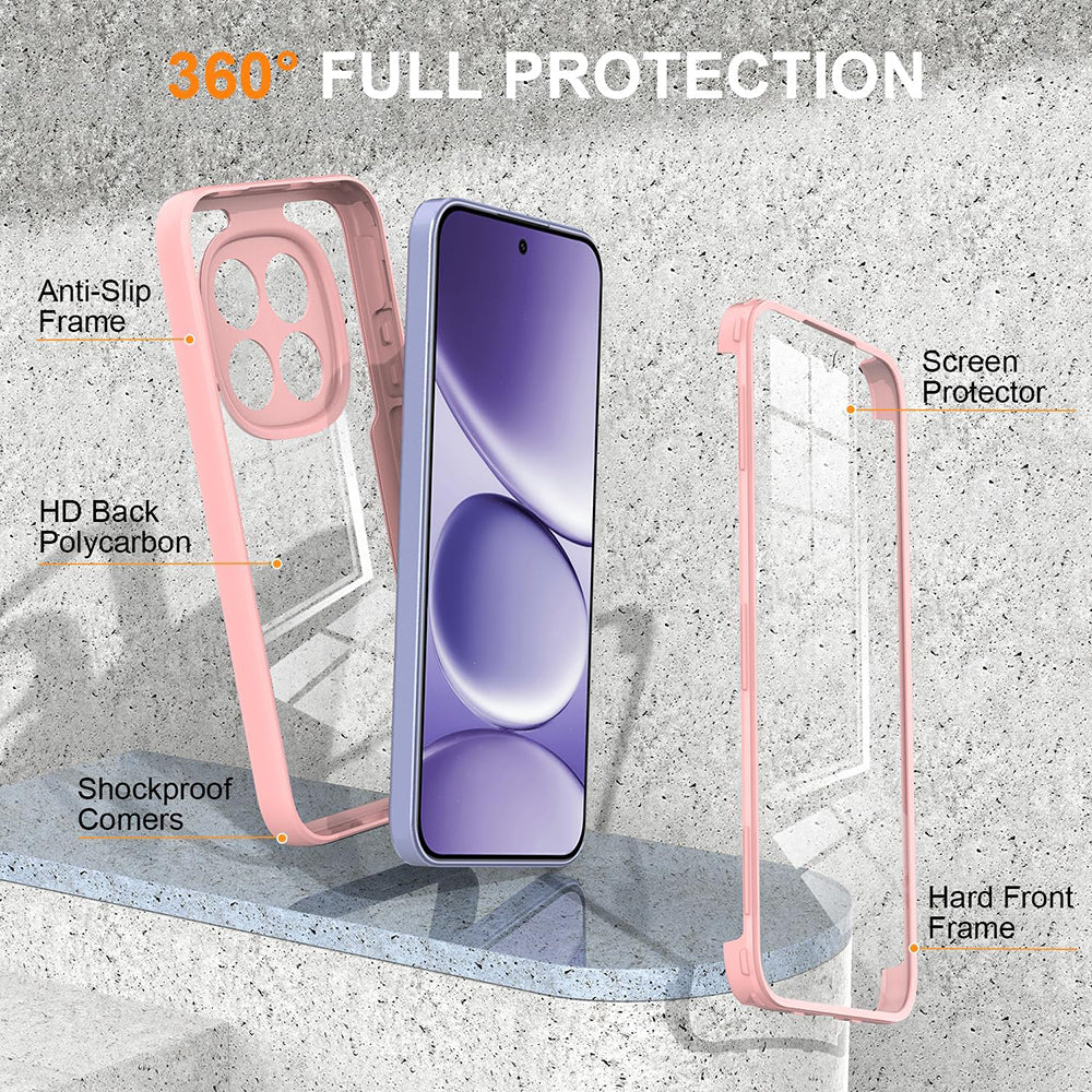Case for Samsung Galaxy A27 5G, Techsuit, ColorVerse 360, Pink