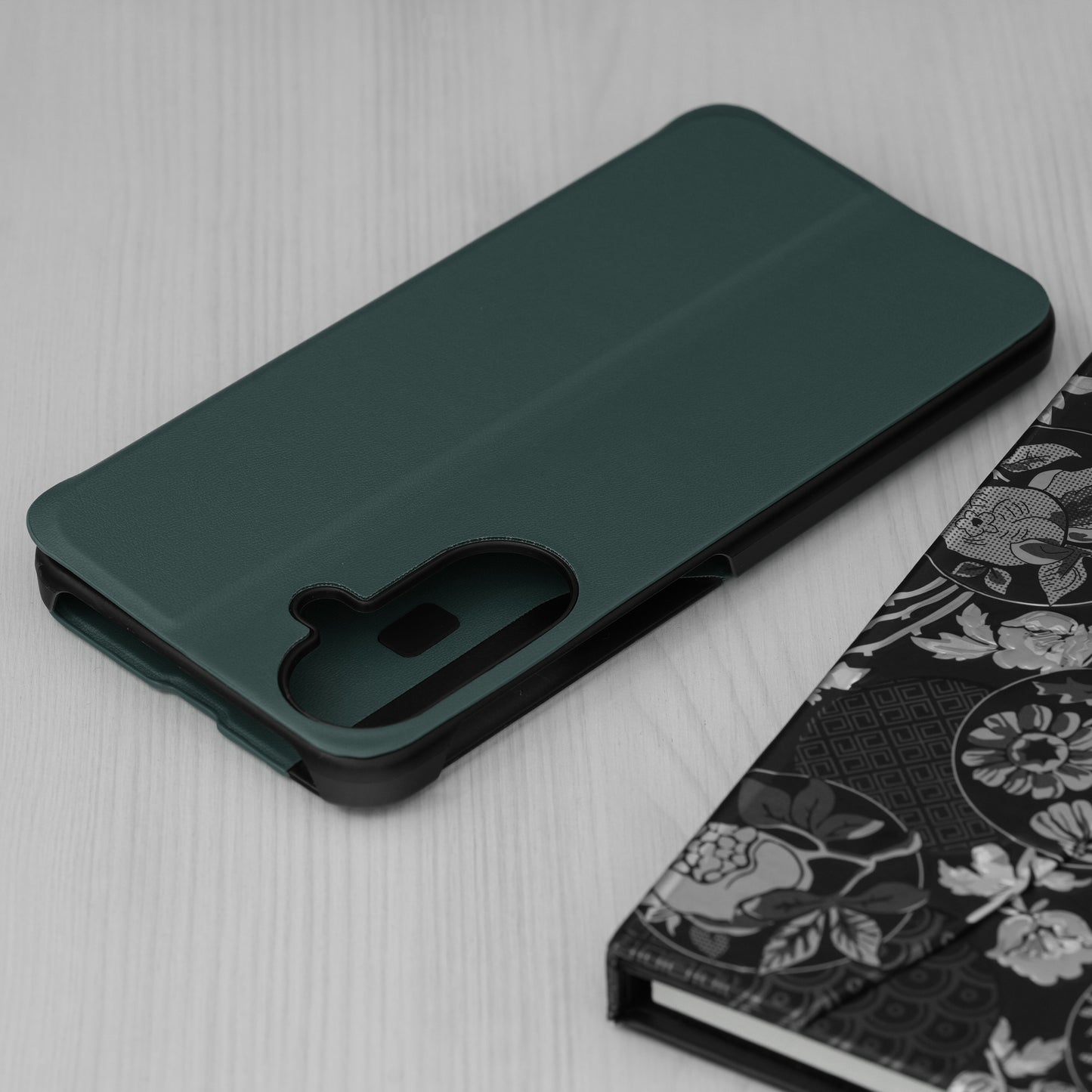 Case for Samsung Galaxy A27 5G, Techsuit, eFold, Dark Green