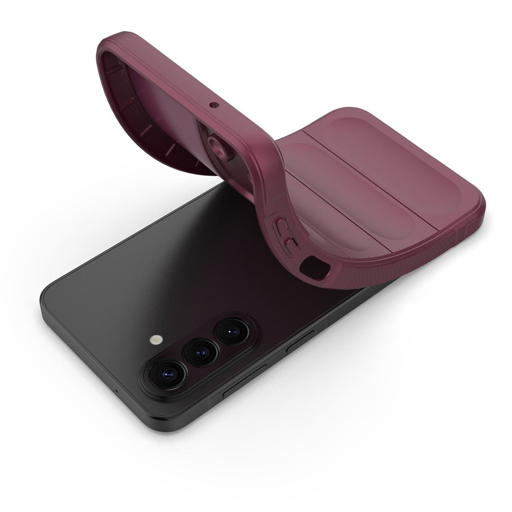 Case for Samsung Galaxy A27 5G, Techsuit, Magic Shield, Burgundy
