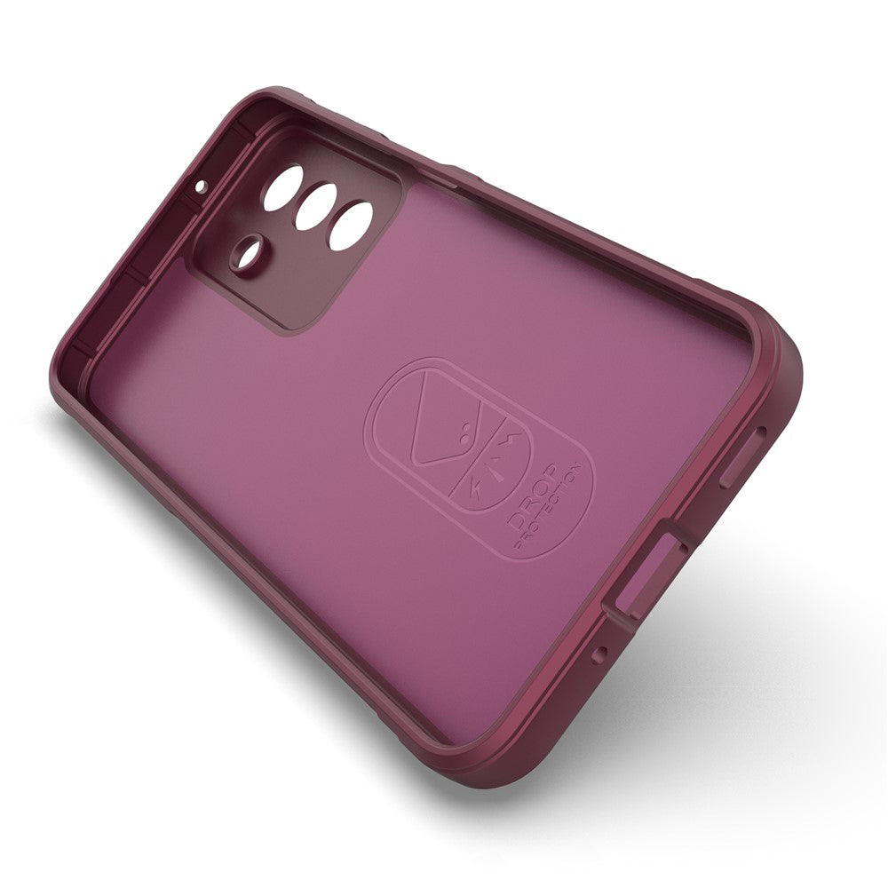 Case for Samsung Galaxy A27 5G, Techsuit, Magic Shield, Burgundy