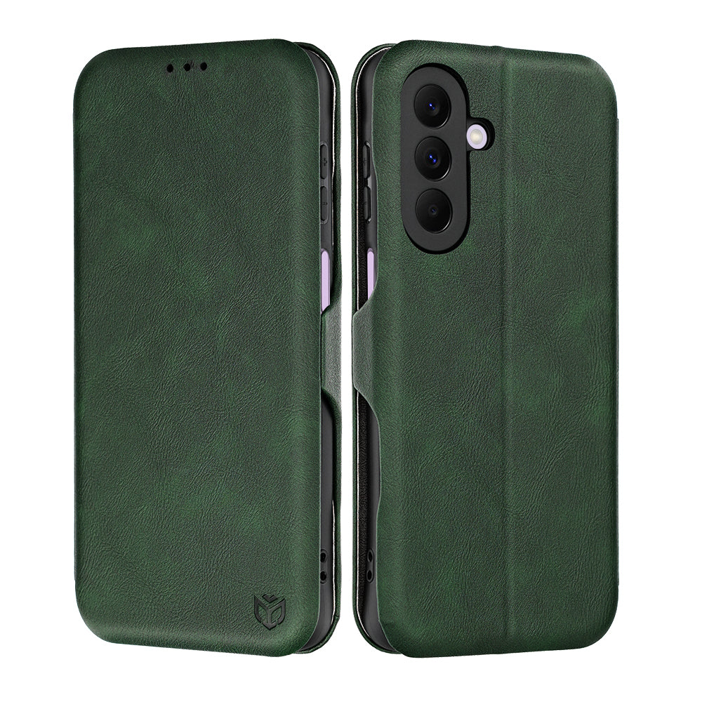 Case for Samsung Galaxy A27 5G, Techsuit, Safe Wallet Plus, Green
