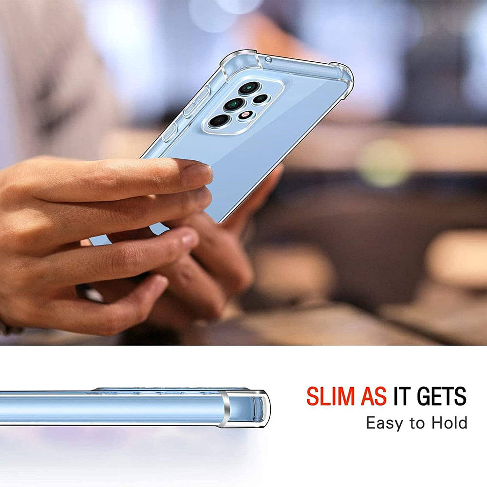 Case for Samsung Galaxy A33 5G A336, Techsuit, Shockproof Clear, Transparent