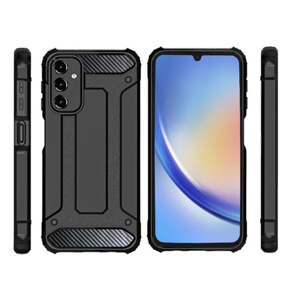 Case for Samsung Galaxy A34 A346, Techsuit, Hybrid Armor, Black
