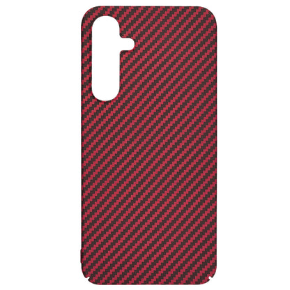 Case for Samsung Galaxy A35 5G A356, Techsuit, Carbonite FiberShell, Red