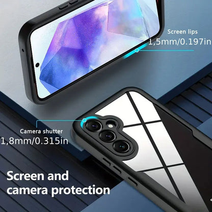 Case for Samsung Galaxy A35 5G A356, Techsuit, ColorVerse 360, Blue