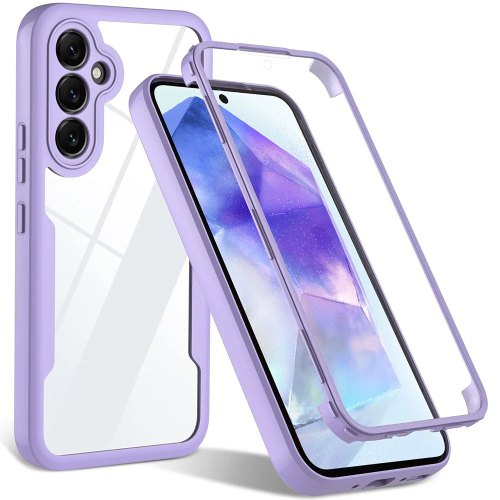 Case for Samsung Galaxy A35 5G A356, Techsuit, ColorVerse 360, Purple