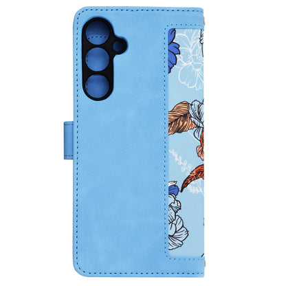Case for Samsung Galaxy A35 5G A356, Techsuit, FlipCraft, Blue