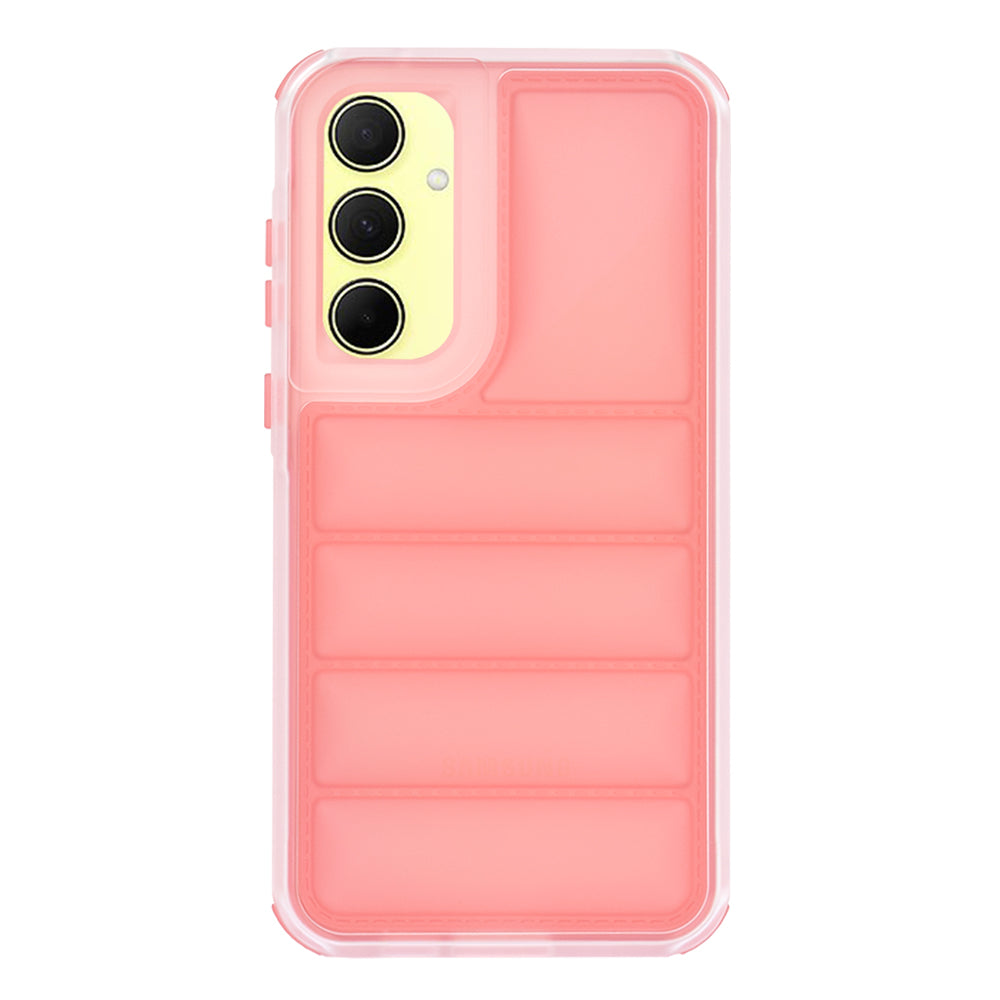 Case for Samsung Galaxy A35 5G A356, Techsuit, Wave Shield, Red