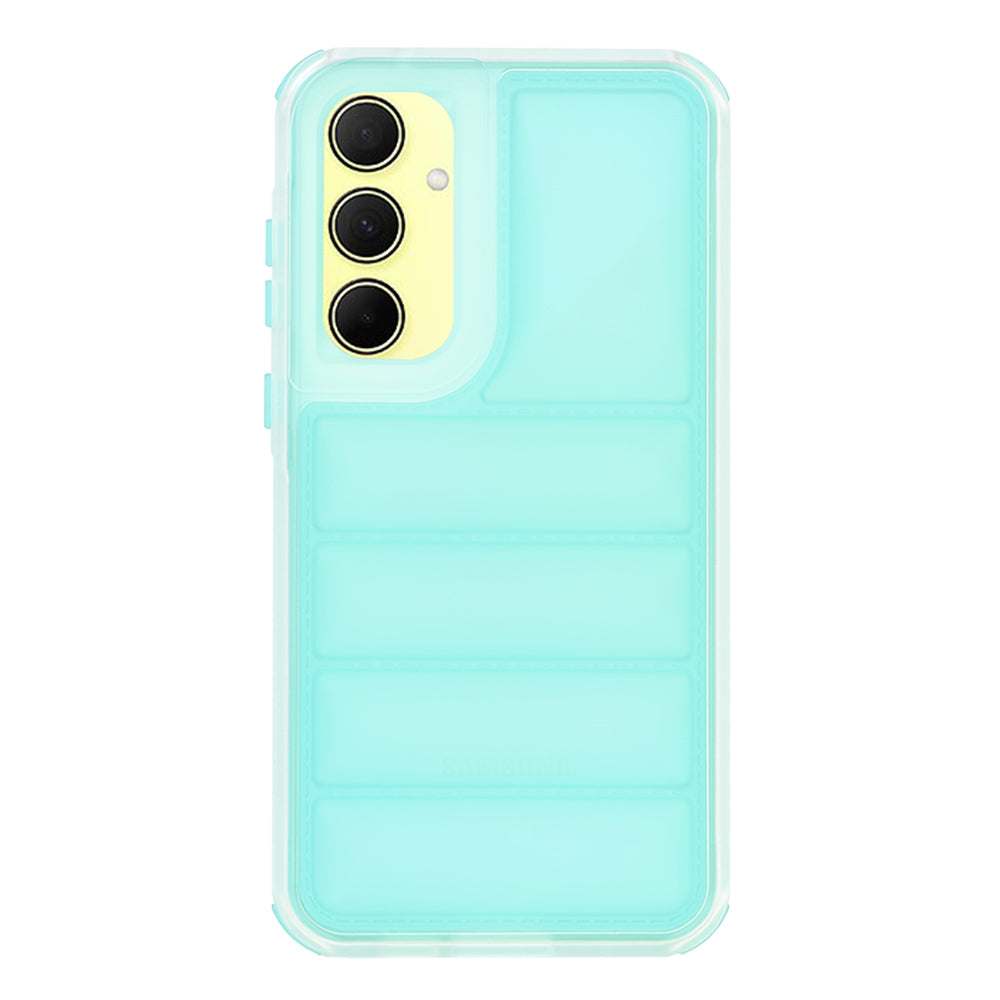 Case for Samsung Galaxy A35 5G A356, Techsuit, Wave Shield, Turquoise