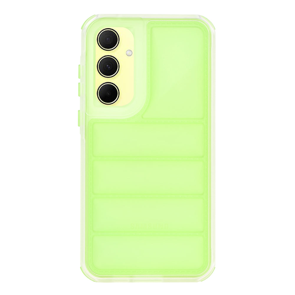 Case for Samsung Galaxy A35 5G A356, Techsuit, Wave Shield, Green