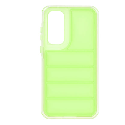 Case for Samsung Galaxy A35 5G A356, Techsuit, Wave Shield, Green
