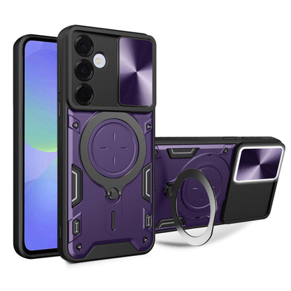 Case for Samsung Galaxy A36 A366, Techsuit, CamGuard Pro, Purple
