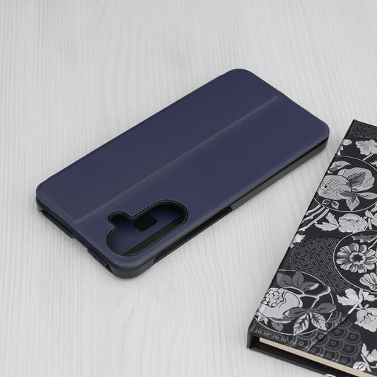 Case for Samsung Galaxy A36 A366, Techsuit, eFold, Dark Blue